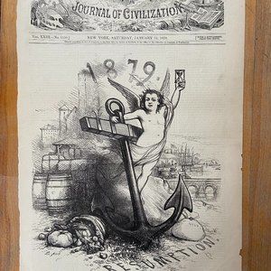 Thomas Nast, Harper's Weekly, Wood Engraving